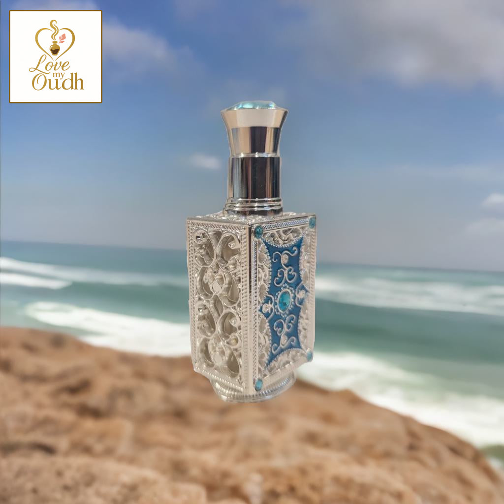 Royal Oud - Premium Perfume Oil with Ottoman Legacy 3ml Metal Bottle