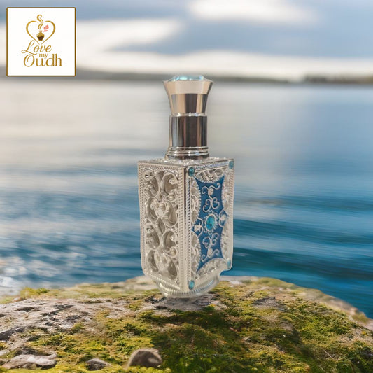 Junaidi Oud - Premium Perfume Oil with Ottoman Legacy 3ml Metal Bottle