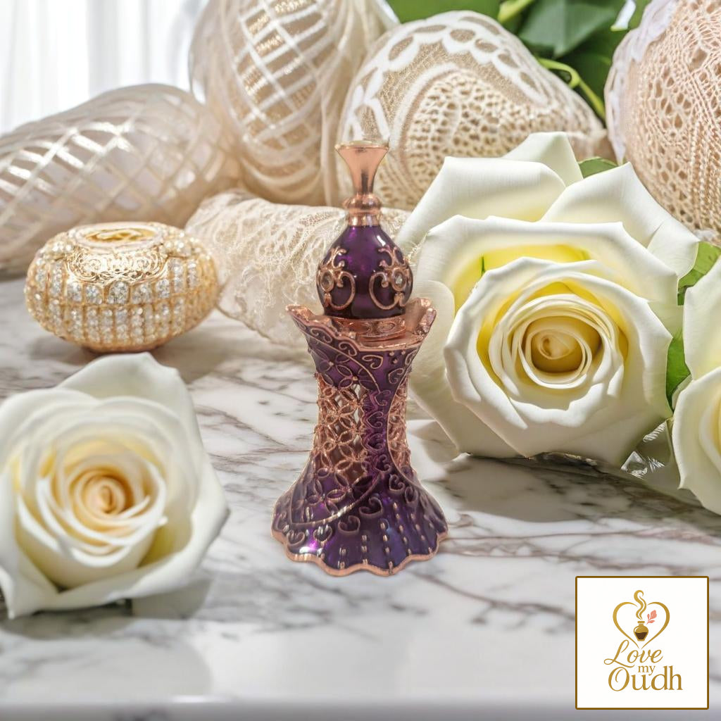 Royal Oud - Premium Perfume Oil with Feminine Legacy 3ml Metal Bottle