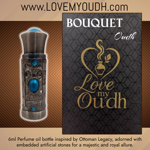 Bouquet Oud - Premium Perfume Oil Quality with Royal 6ml Metal Bottle