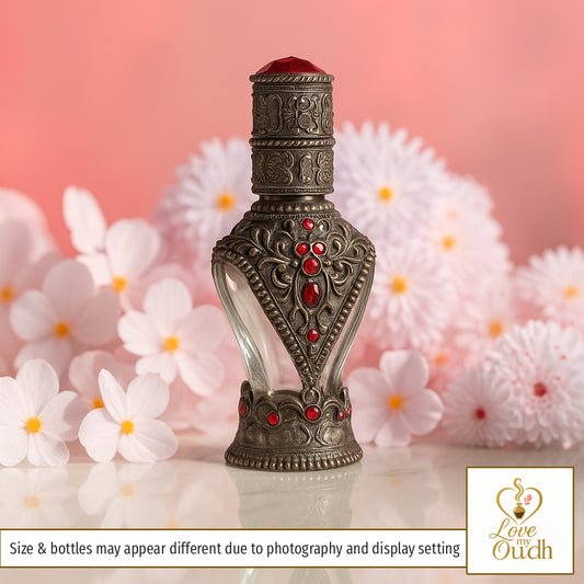 Agar Oud - Premium Perfume Oil Quality with Royal Sultan 8ml Metal Bottle