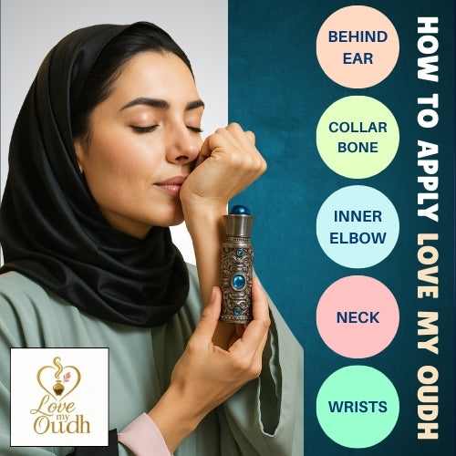 Royal Oud - Premium Perfume Oil with Feminine Legacy 3ml Metal Bottle