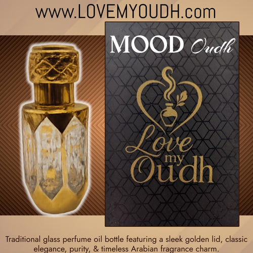 Oud Mood - Premium Perfume Oil Quality with Royal Glass Bottle
