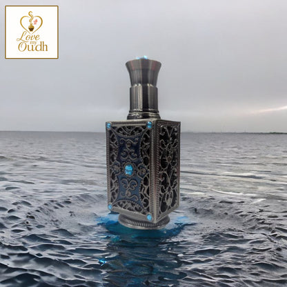 Royal Oud - Premium Perfume Oil with Ottoman Legacy 3ml Metal Bottle