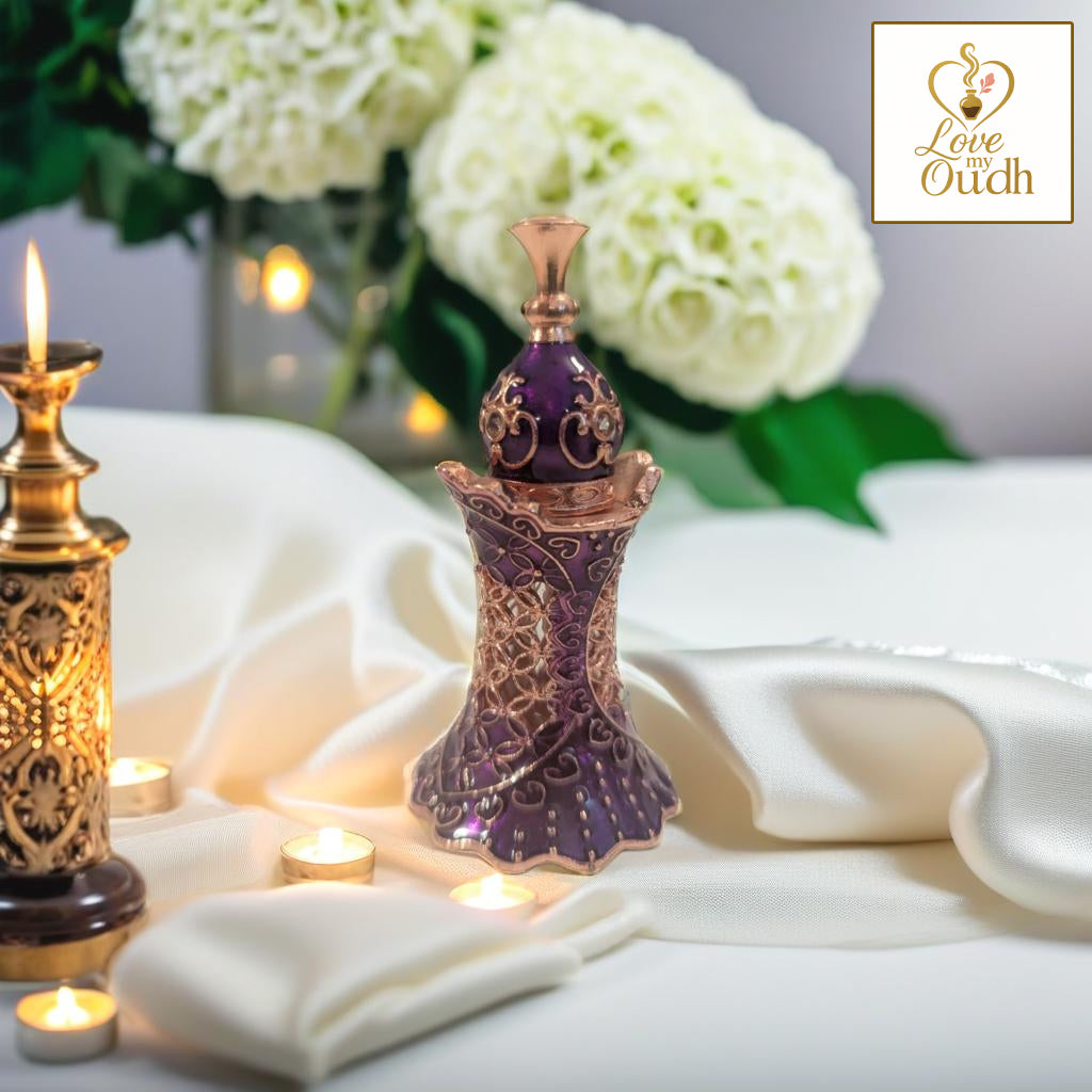 OUD du Soleil - Premium Perfume Oil with Feminine Legacy 3ml Metal Bottle