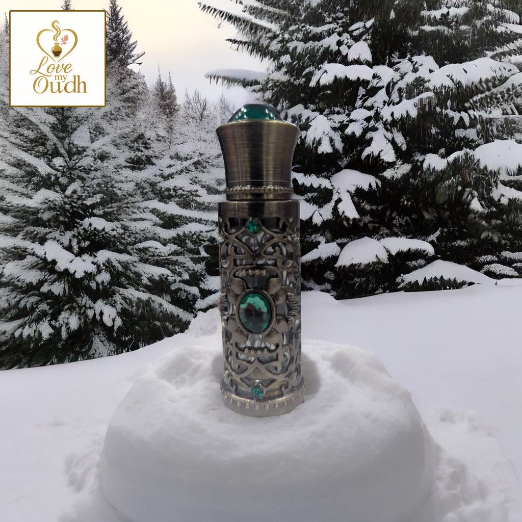 Agar Oud - Premium Perfume Oil Quality with Royal 6ml Metal Bottle