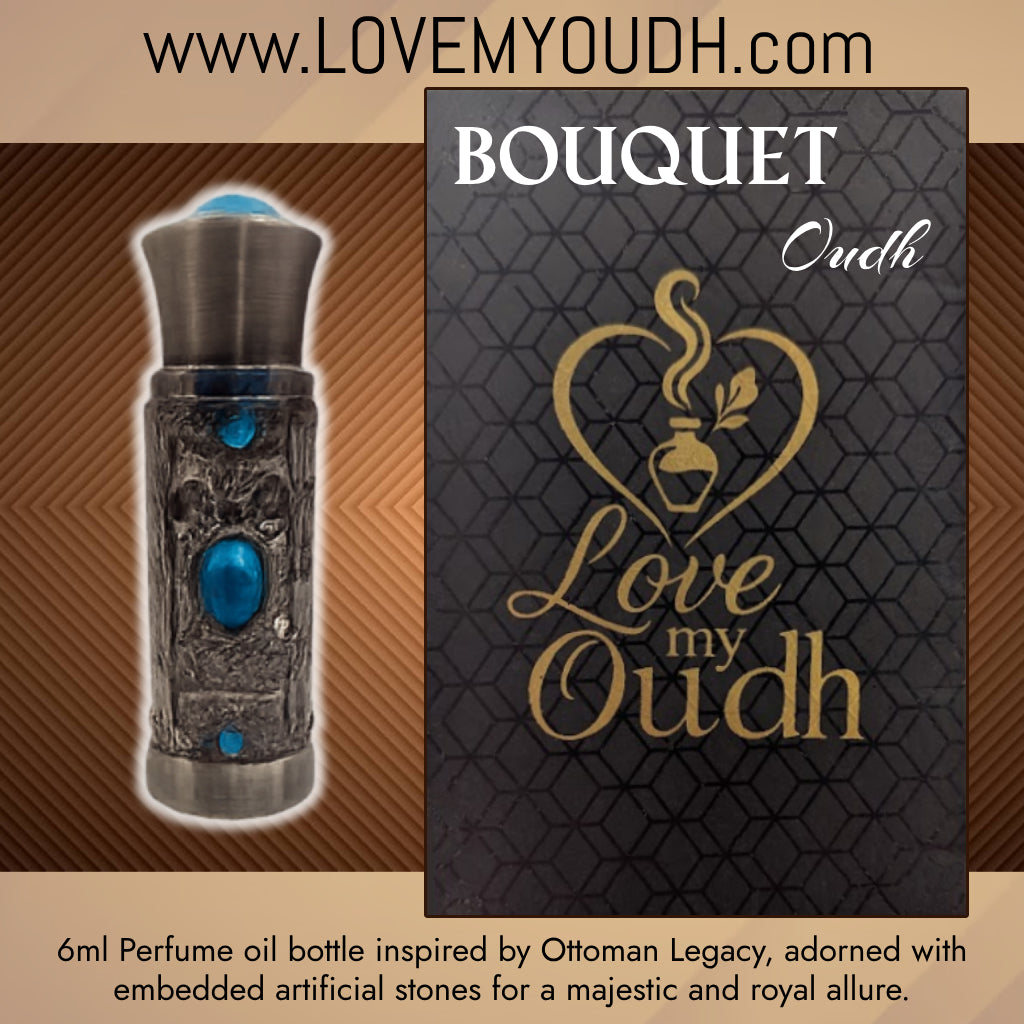 Bouquet Oud - Premium Perfume Oil Quality with Royal 6ml Metal Bottle